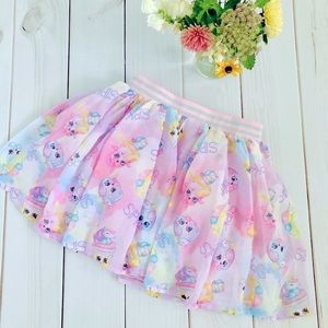 Shopkins Print Skirt Size L 10-12